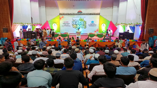 ইবিতে ছাত্রশিবিরের আয়োজনে ১,৯০০ নবীন শিক্ষার্থীর বরণ অনুষ্ঠান