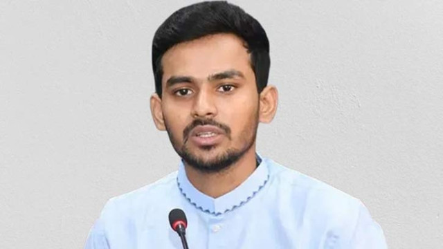 যুব ও ক্রীড়া উপদেষ্টা আসিফ মাহমুদ