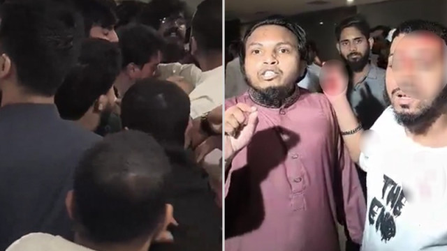 শাহবাগে এনসিপির দুই গ্রুপের সংঘর্ষ, আহত ১