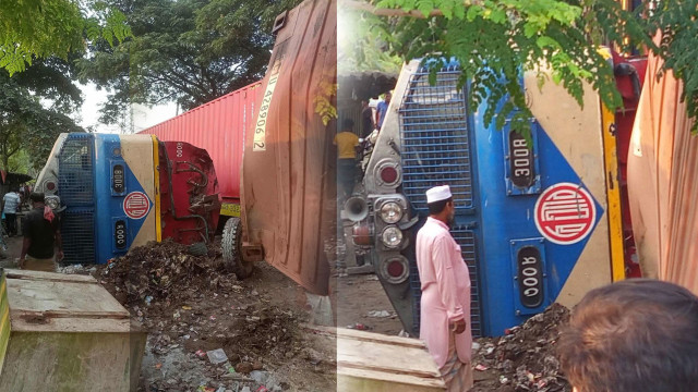 চট্টগ্রামে মালবাহী ট্রেনের সঙ্গে ট্রাকের ধাক্কা, নিহত ১