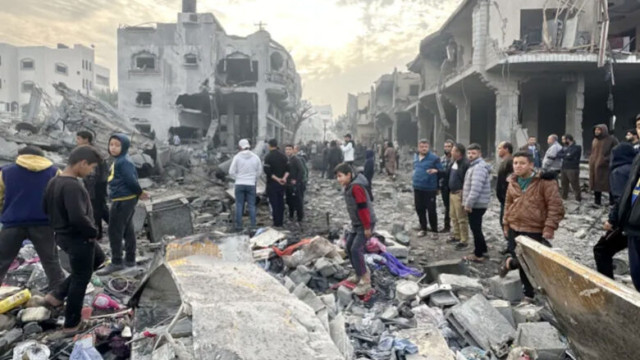 গাজায় যুদ্ধবিরতি কার্যকরের ঘোষণা দিয়ে ফের ইসরায়েলের হামলা