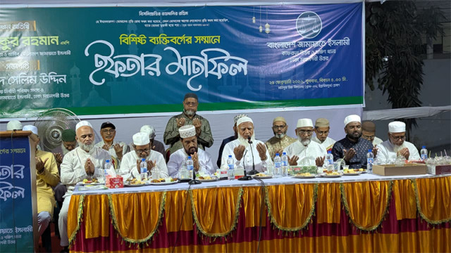 চাঁদাবাজি বন্ধ না করলে দেশব্যাপী শক্ত প্রতিরোধ গড়ে তুলব: জামায়াত আমির