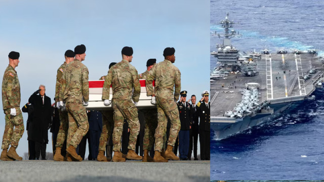 ইরানের হামলায় ৬৫০ মার্কিন সেনা হতাহত, পিছু হটেছে রণতরী: আইআরজিসি