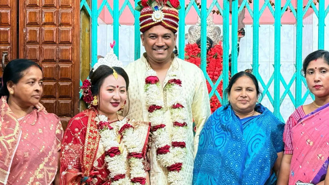 প্রেমের টানে ফেনীতে ফিলিপাইনের তরুণী