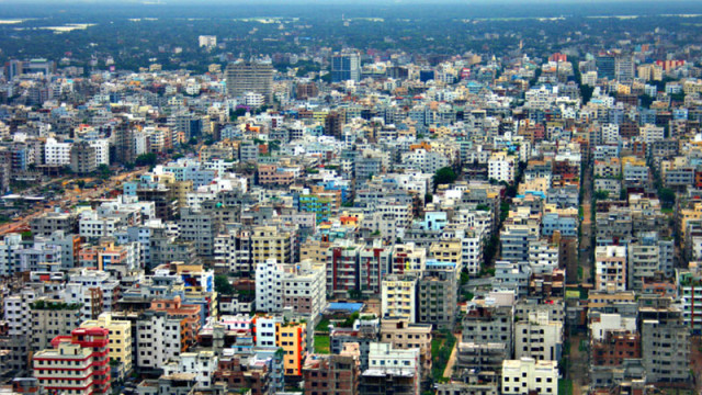 বিশ্বের দ্বিতীয় জনবহুল শহর ঢাকা