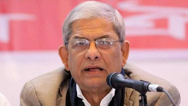সরকার তাড়াহুড়ো করে দুটি আইন পাস করাতে চাচ্ছে: মির্জা ফখরুল