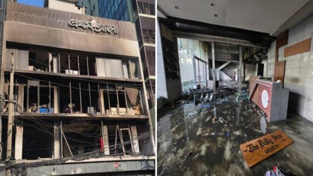 প্রথম আলো ও ডেইলি স্টারে হামলার ঘটনায় গ্রেপ্তার ৯