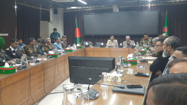 সশস্ত্র ও আইনশৃঙ্খলা বাহিনীর সঙ্গে বৈঠকে ইসি