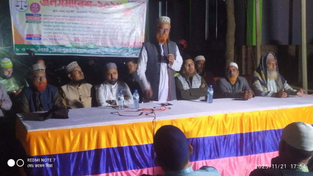 মির্জাপুরে জামায়াতে ইসলামীর জনসমাবেশ অনুষ্ঠিত