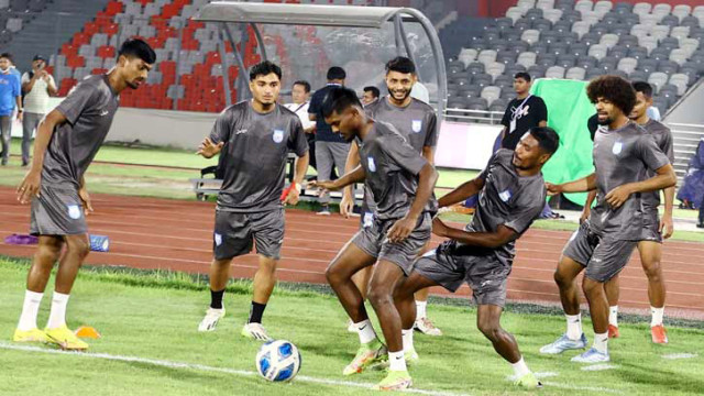 কয়েক ঘন্টা পরই বাংলাদেশ-সিঙ্গাপুর ম্যাচ