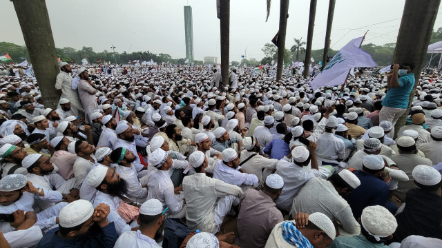 সোহরাওয়ার্দী উদ্যানে হেফাজতে ইসলামের মহাসমাবেশ