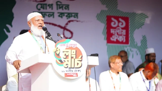 জাতির প্রয়োজনে ৮ দফা এক দফায় পরিণত হতে পারে: জামায়াত আমির