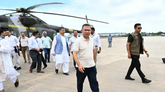 মাতারবাড়ির মেগা প্রকল্প পরিদর্শন করলেন প্রধানমন্ত্রী