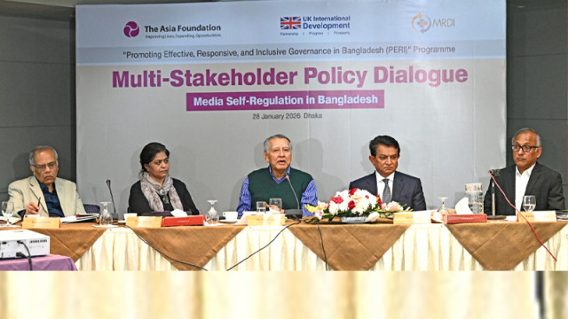 সংবাদমাধ্যমের স্বাধীনতা নিশ্চিতে স্ব-নিয়ন্ত্রিত কাঠামোর ওপর গুরুত্বারোপ