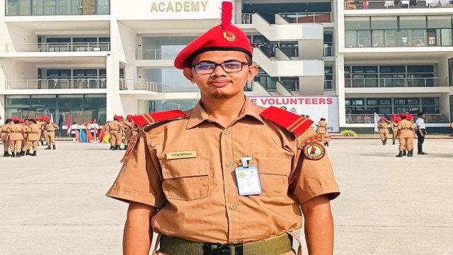 সেনাবাহিনীতে জেসিও পদে চূড়ান্তভাবে নির্বাচিত ইবি বিএনসিসির মহিউদ্দিন