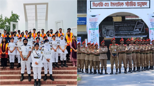 ইবি কেন্দ্রে পরীক্ষার্থীদের সহায়তায় সক্রিয় বিএনসিসি